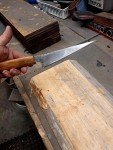 Japanese Honesuki Boning Knife for Precision Cutting