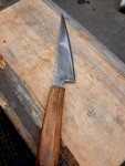 Japanese Honesuki Boning Knife for Precision Cutting