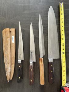 Masamoto Honyaki Japanese Honesuki Knife Set