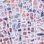 Vintage Washi Stickers for Aesthetic Journals