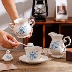 Ceramic Sugar and Creamer Set with Lid