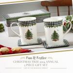 Spode Christmas Tree Mug & Tin Gift Set