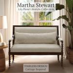 Lily Pond Loveseat - Coastal Cottage Charm