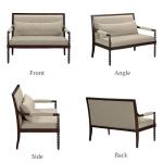 Lily Pond Loveseat - Coastal Cottage Charm