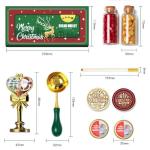 Santa Claus Wax Seal Stamp Kit for Gifts