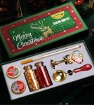 Santa Claus Wax Seal Stamp Kit for Gifts