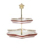 Villeroy & Boch Christmas Traystand, Multi-Color