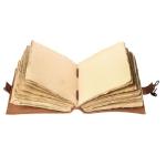 Vintage Leather Journal with Deckle Edge Paper