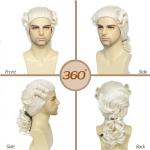 Colonial Wig Accessory for Men