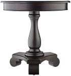 Rene Round Pedestal Side Table
