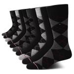 Tommy Hilfiger Men's Argyle Dress Socks 10-Pack