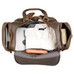 Stylish Leather Travel Duffel for Men
