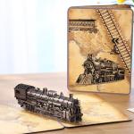 Vintage Steam Train 3D Pop Up Birthday Card