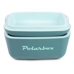 Retro-Style Beach Cooler Bag - Ocean Blue