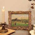 Vintage Canvas Wall Art: Garden Flower Print