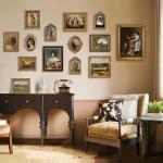 Vintage Canvas Wall Art: Garden Flower Print