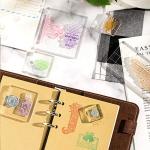 Acrylic Stamp Block Set for Crafts and Scrapbooking