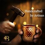 Artisan Copper Moscow Mule Mugs Gift Set