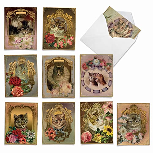 Vintage Cat Note Cards