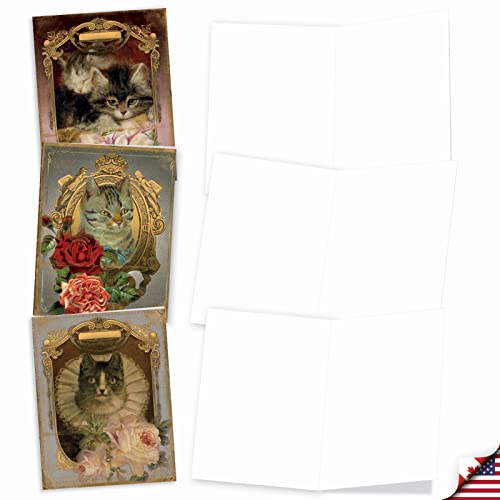 Vintage Cat Note Cards