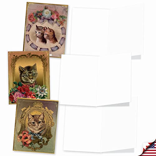 Vintage Cat Note Cards