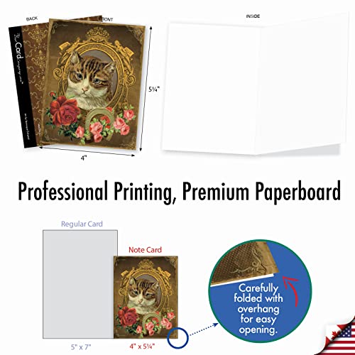 Vintage Cat Note Cards