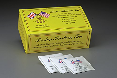 Boston Harbour English Black Tea - 75 Tea Bags | Classic Historia