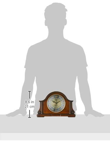 Bulova B1975 Chadbourne World Clock in Walnut Finish