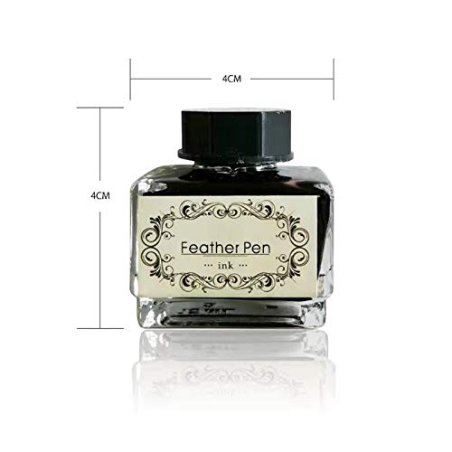 Black Calligraphy Ink for Fountain Pens Quill Pens 