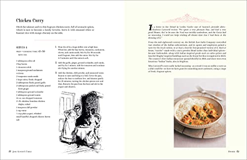 Jane Austen Literary Inspired Table Recipes Gift Book