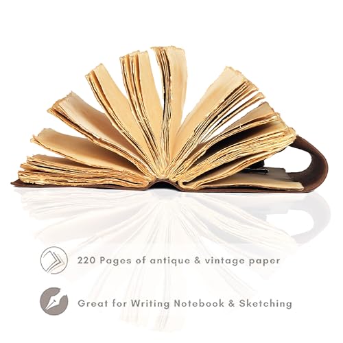Vintage Leather Journal Handmade Notebook
