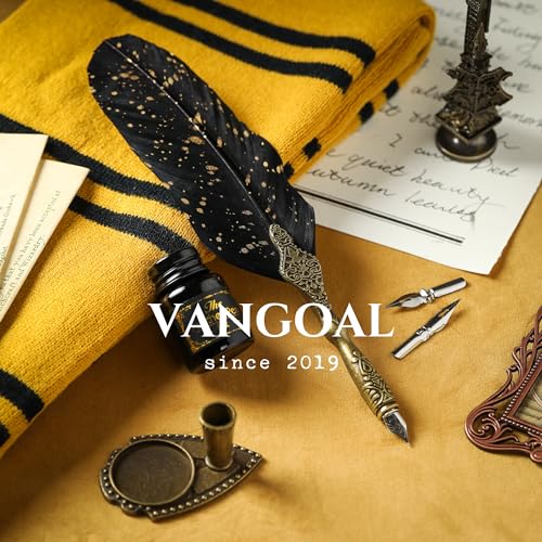 Luxury Vintage Calligraphy Writing Feather Pen Set