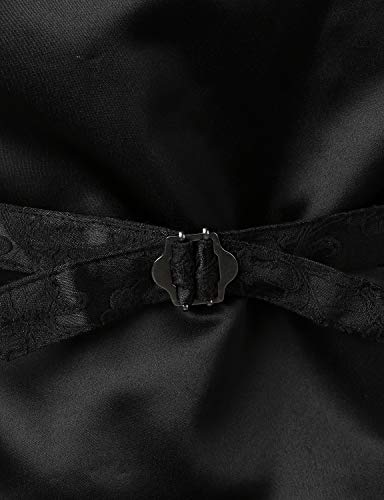 Men's Black Victorian Steampunk Gothic Waistcoat