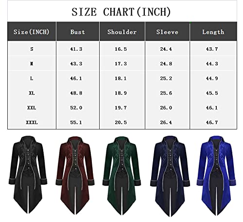 Steampunk Tailcoat for Men