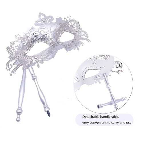 Stylish Silver Masquerade Mask for Any Occasion