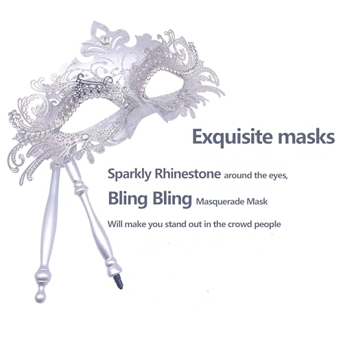 Stylish Silver Masquerade Mask for Any Occasion