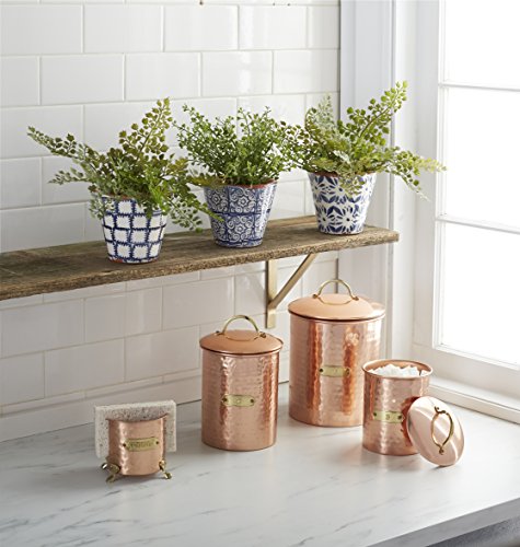 Copper Kitchen Sponge Holder Caddy by Mud Pie