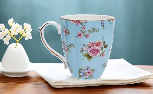 Flora Bone China Mug for Special Occasions