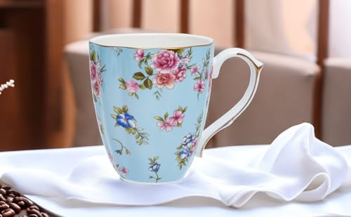 Flora Bone China Mug for Special Occasions