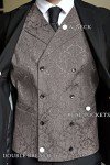 Paisley Brocade Suit Vest