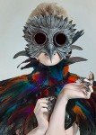 Feather Collar Cape 