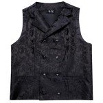 Classic Men's Double-Breasted Suit Vest Set