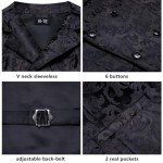 Classic Men's Double-Breasted Suit Vest Set