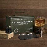 Titan Whiskey Glass Set with Tactical Display Box