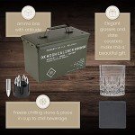 Titan Whiskey Glass Set with Tactical Display Box