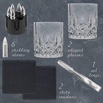 Titan Whiskey Glass Set with Tactical Display Box