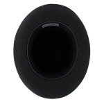 Theater-Quality Black Wool Felt Top Hat