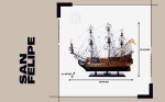 San Felipe Medium Ship Model - Fully Assembled