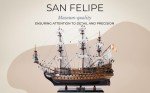 San Felipe Medium Ship Model - Fully Assembled