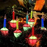 Multi-Color Bubble Lights String Set for Christmas